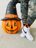 Load image into Gallery viewer, Orange and Black Check
