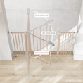 Load image into Gallery viewer, Baby Safety Gate in Blush
