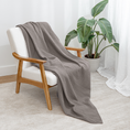 Load image into Gallery viewer, Adult Waffle Blankets in Charcoal
