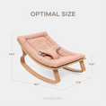 Load image into Gallery viewer, Baby Rocker for Ages 0-24 Months in Blush
