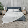 Load image into Gallery viewer, Adult Waffle Blankets in White
