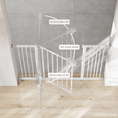 Load image into Gallery viewer, Baby Safety Gate in White
