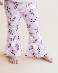 Load image into Gallery viewer, Checkered Candy Cane Flare Pants | Pink
