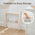 Load image into Gallery viewer, Baby Play Gym in Blush
