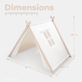 Load image into Gallery viewer, Kids Indoor Play Tent in Blush
