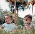 Load image into Gallery viewer, Pacifier Clips in Sky Blue, 2 Pack
