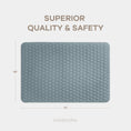 Load image into Gallery viewer, Play Mat with Non-Slip Bottom in Pacific Blue
