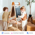 Load image into Gallery viewer, Tiny Land® Caramel Magnitales Easel & Paper Roll Set
