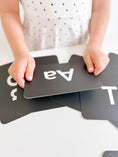 Load image into Gallery viewer, Black and White Letter Flashcards
