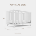 Load image into Gallery viewer, Baby Crib for 0 to 3 Years - All White
