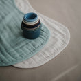 Load image into Gallery viewer, Organic Cotton Muslin Burp Cloth 2-Pack
