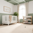 Load image into Gallery viewer, Baby Crib for 0 to 3 Years - All White
