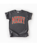 Load image into Gallery viewer, MERRY Varsity Kids Tee
