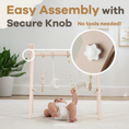 Load image into Gallery viewer, Baby Play Gym in Blush
