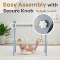 Load image into Gallery viewer, Baby Play Gym in Pacific Blue
