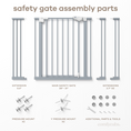 Load image into Gallery viewer, Baby Safety Gate in Pacific Blue
