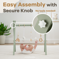 Load image into Gallery viewer, Baby Play Gym in Sage
