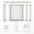 Load image into Gallery viewer, Baby Safety Gate in Sage
