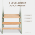 Load image into Gallery viewer, Kids Step Stool for Ages 3+ in Sage
