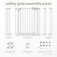 Load image into Gallery viewer, Baby Safety Gate in White
