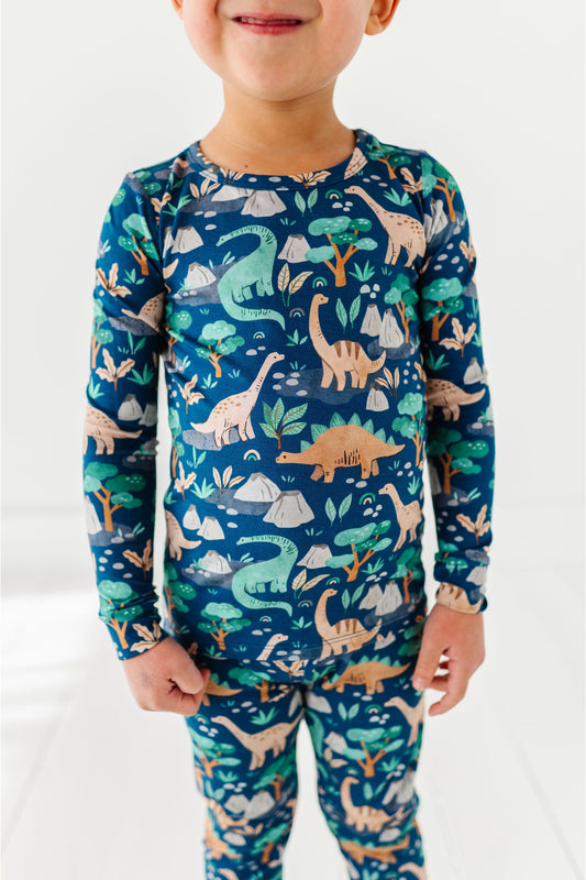 Bamboo Pajama Set -Arlo Dino