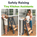 Load image into Gallery viewer, Adjustable Foldable Kitchen Tower
