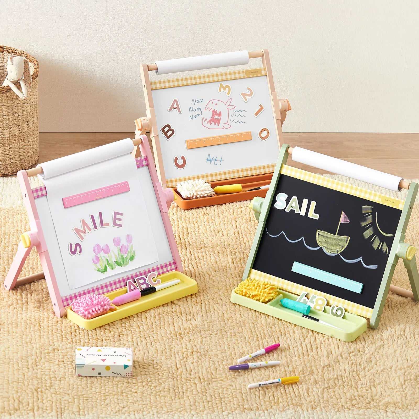 Tiny Land® Double-Sided Magnetic Tabletop Easel