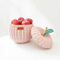 Load image into Gallery viewer, Apple Storage Basket Small - Pink
