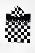 Load image into Gallery viewer, Checker Flame Hooded Towel
