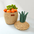 Load image into Gallery viewer, Pineapple Storage Basket Small - Natural

