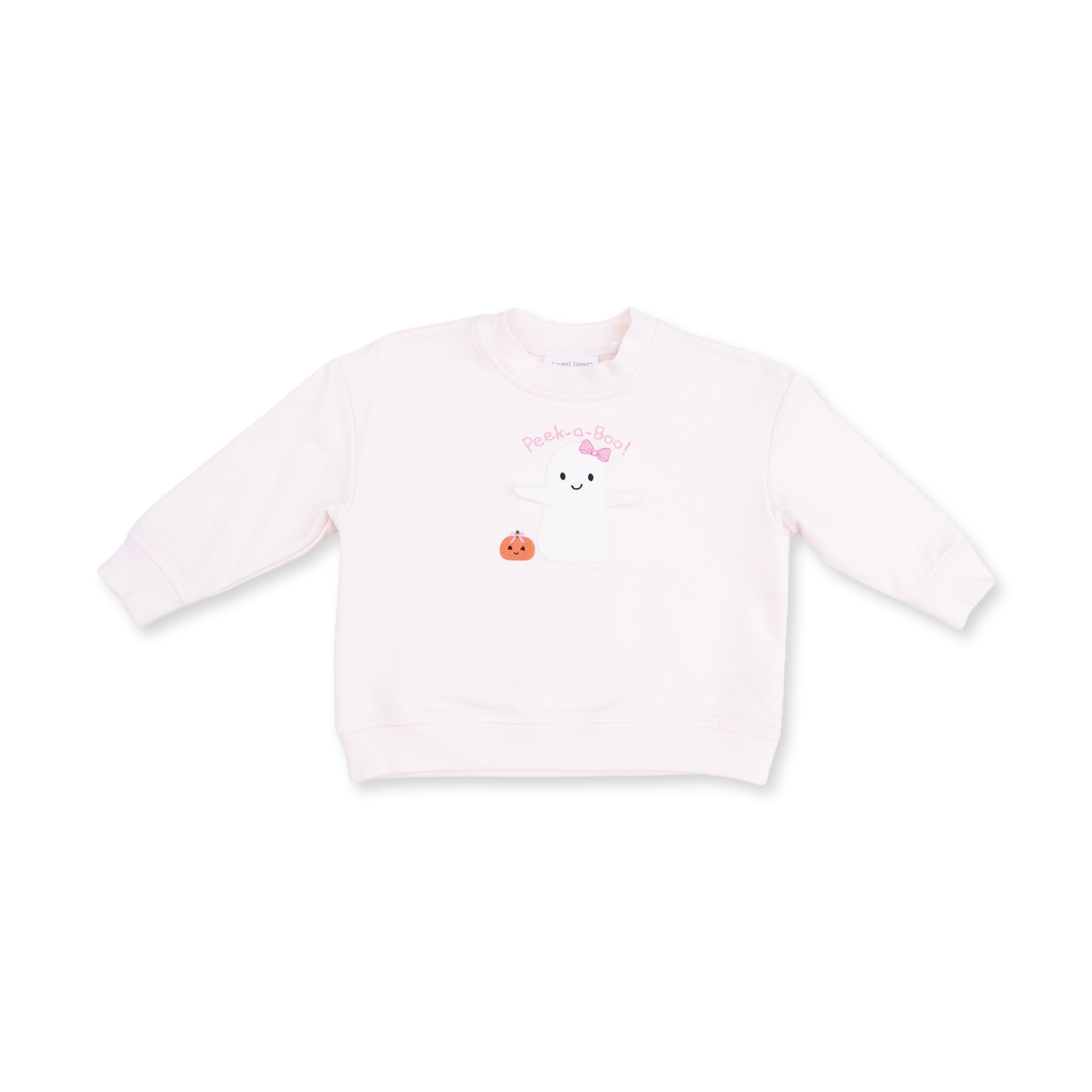 Ghosts - Pink Drop Sleeve Sweatshirt