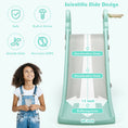 Load image into Gallery viewer, 3-in-1 Kids Climber Slide Play Set with Basketball Hoop and Ball
