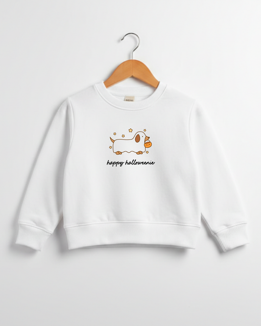 Happy HalloWEENIE Weenie Dog Kids Tee or Sweatshirt