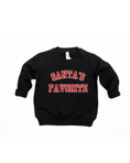 Load image into Gallery viewer, Santa's Favorite Varsity Sweatshirt
