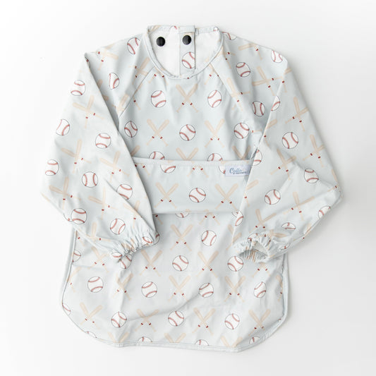 The Grayson Long Sleeve Bib - Baseball