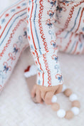Load image into Gallery viewer, Candy Cane Lane Bamboo Zippy Pajamas
