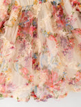 Load image into Gallery viewer, Pastel Flower Ruffle Layered Girls Dress
