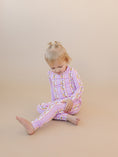 Load image into Gallery viewer, Bamboo Two Piece Set | Gingham & Flowers
