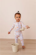 Load image into Gallery viewer, Bamboo One Piece Zip Pajama - Sammie Seal
