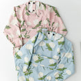 Load image into Gallery viewer, The Grayson Long Sleeve Bib - Hydrangeas
