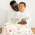 Load image into Gallery viewer, THE VERY HUNGRY CATERPILLAR™ MINKY STRETCH LUXE BLANKETS

