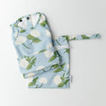 Load image into Gallery viewer, The Grayson Long Sleeve Bib - Hydrangeas
