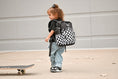 Load image into Gallery viewer, Checker Flames Mid-Size Backpack

