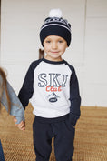 Load image into Gallery viewer, Navy Ski Beanie
