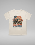 Load image into Gallery viewer, RED WHITE AND RUMBLE TEE - VINTAGE CREAM
