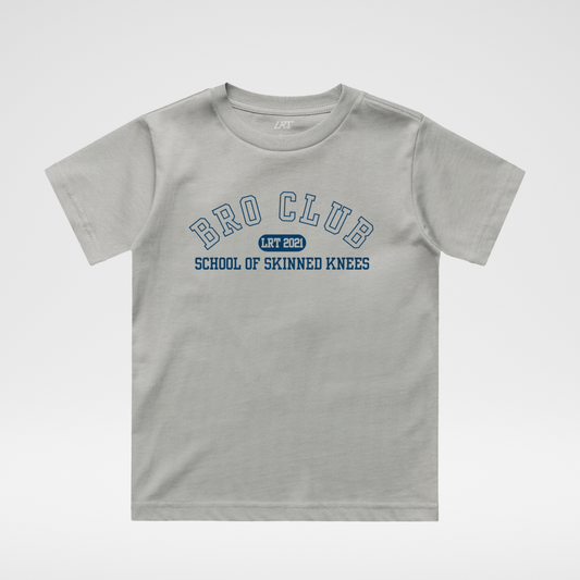 BRO CLUB TEE - ASH