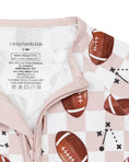 Load image into Gallery viewer, Bamboo Zip Romper | Game Day
