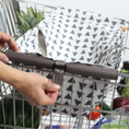 Load image into Gallery viewer, Baby Shopping Cart Hammock | Triangles
