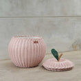 Load image into Gallery viewer, Apple Storage Basket Pink - Medium
