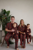 Load image into Gallery viewer, Bamboo Two Piece Pajamas | Christmas Plaid
